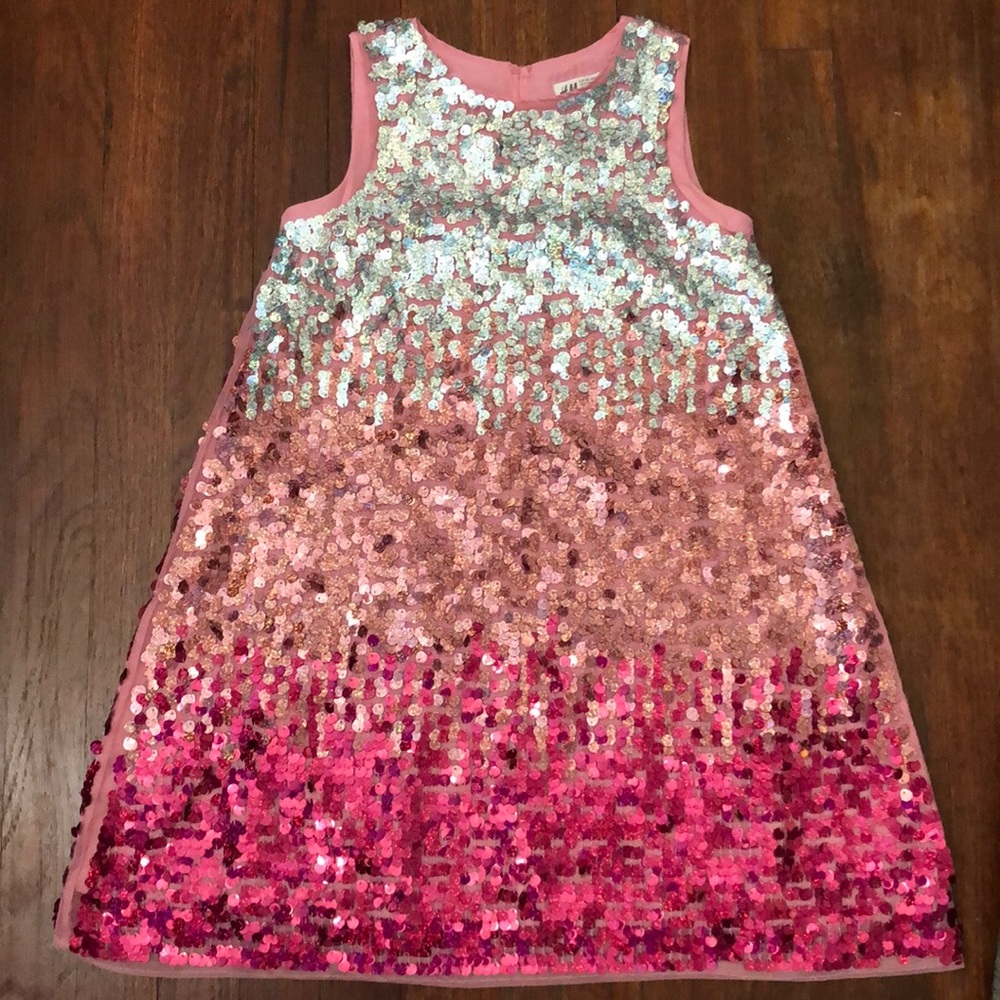 Girls sequin dress